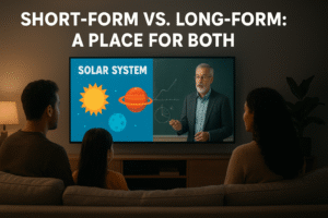 educational tv spot for short