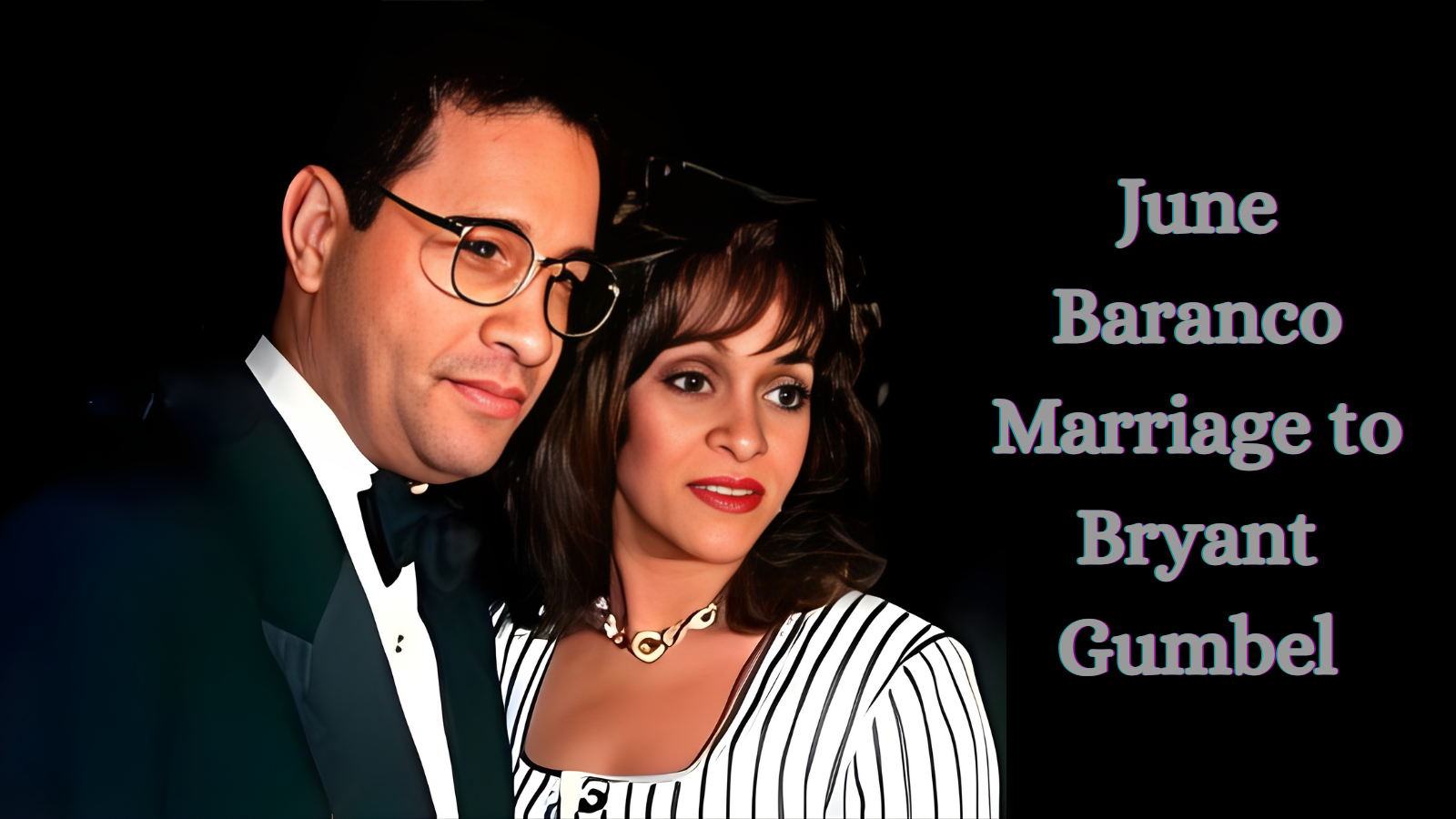 Marriage to Bryant Gumbel