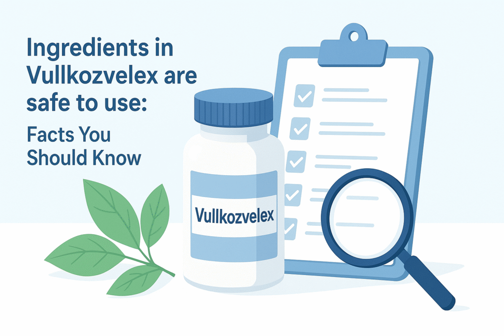 Ingredients-in-Vullkozvelex-safe-to-use - Eromee | Trending News, Tech & Lifestyle Updates Ingredients in Vullkozvelex safe to use
