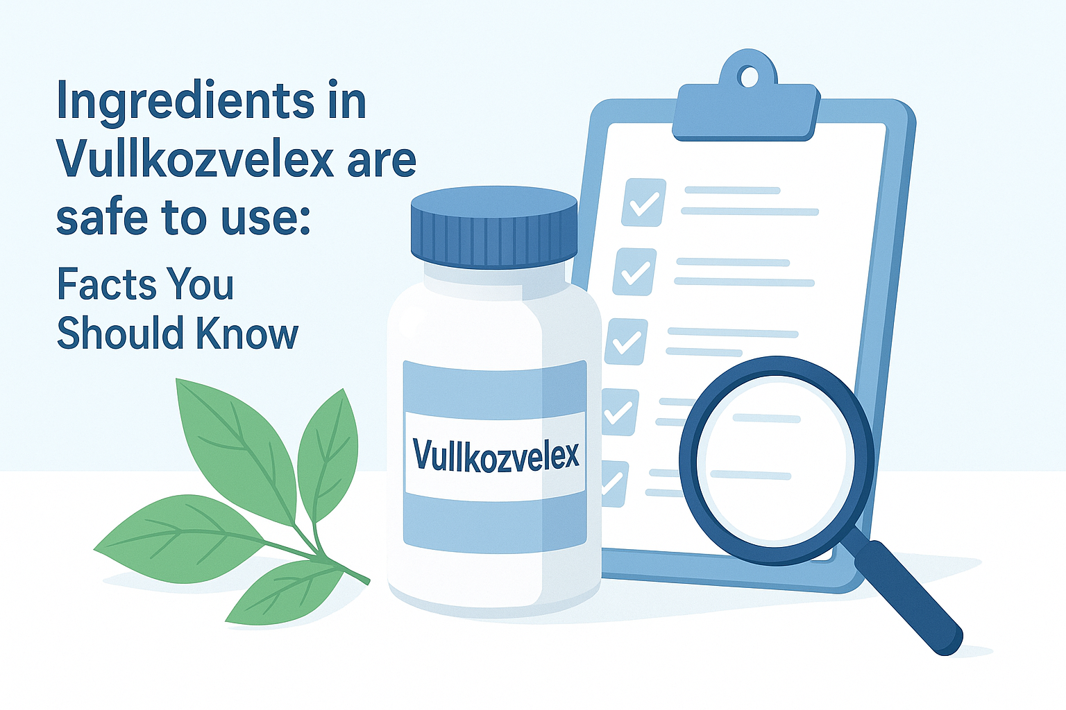 Ingredients in Vullkozvelex safe to use