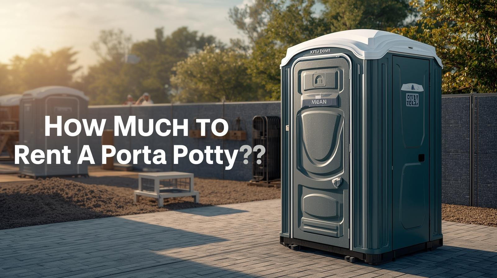 how much to rent a porta potty