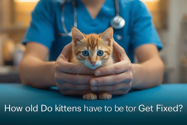 how old do kittens have to be to get fixed