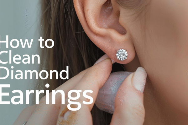 How to Clean Diamond Earrings