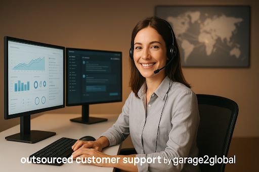 outsourced customer support by garage2global