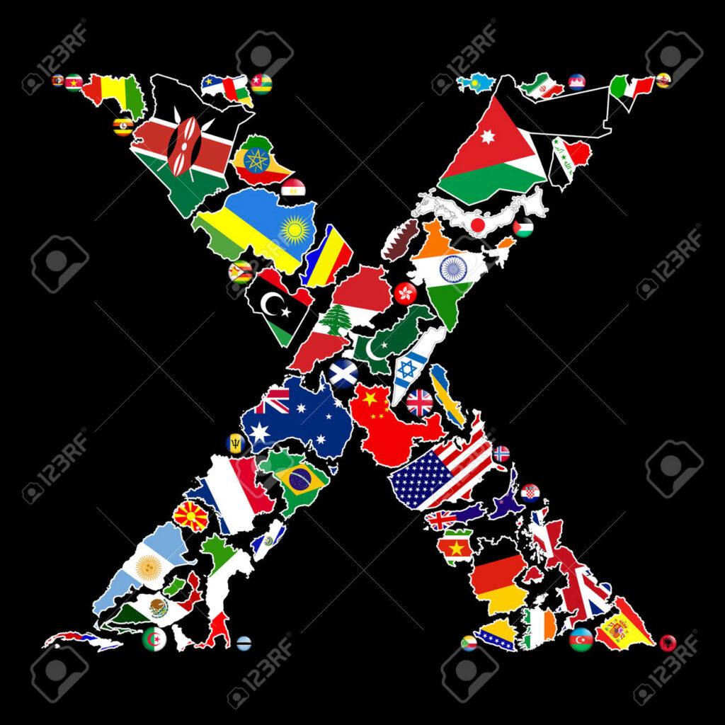 10823424-flag-maps-and-flag-badges-of-some-of-the-countries-in-the-world-make-up-the-letter-x - Eromee | Trending News, Tech & Lifestyle Updates Country With X